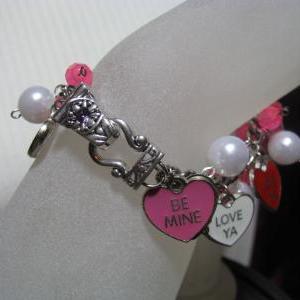 10 Off 2set Bracelet And Earrings With Valentines..