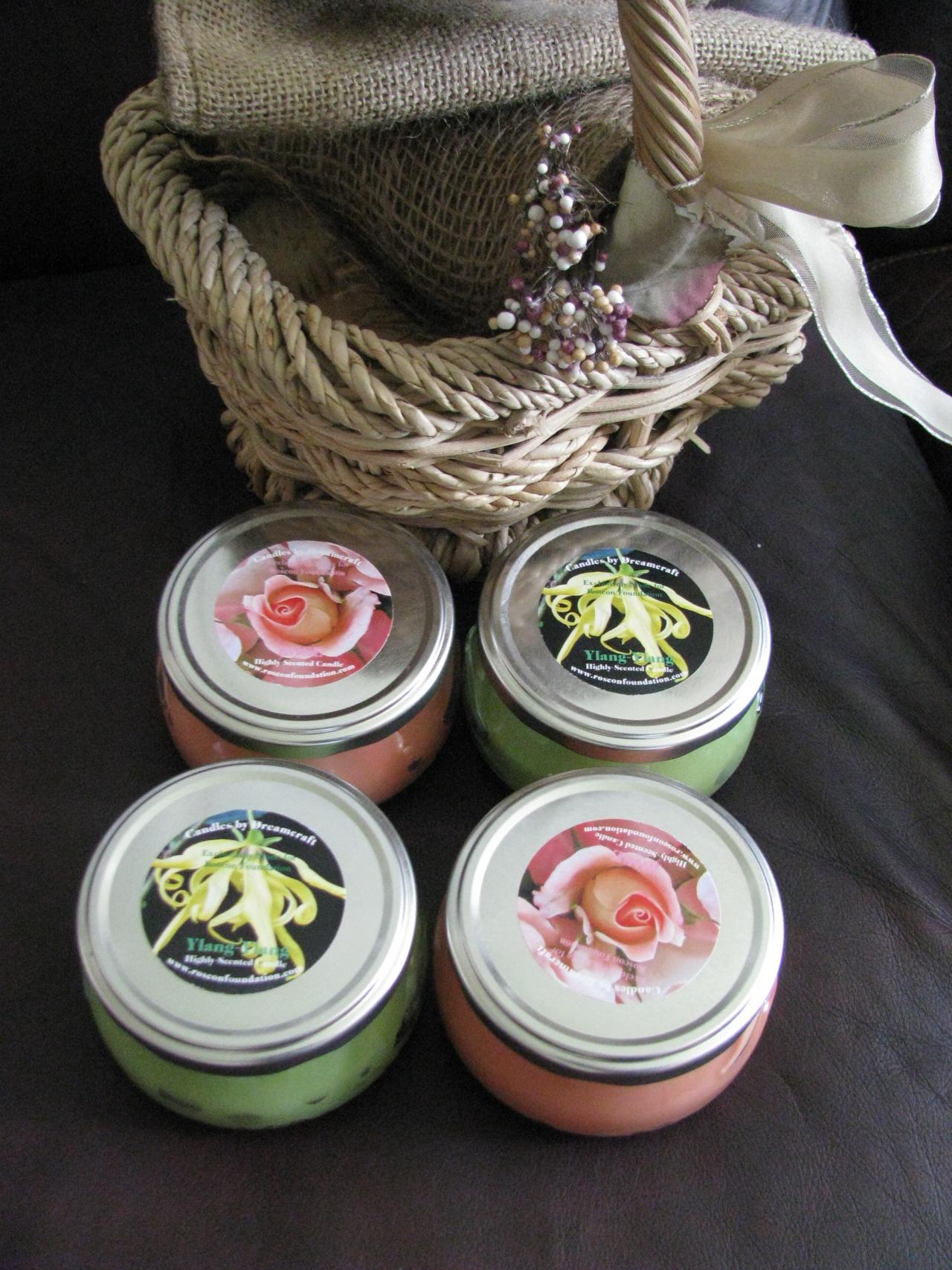 Candle Organic Palm Wax Save By The Case 12 Total Custom Order Crystal Glow 6 Oz Tureen Jars Party Favors Mixed Labels Choice Of Scents